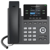 Grandstream GRP2612 4-Line Carrier-Grade IP Phone with HD Audio, PoE, and Dual-Band Wi-Fi